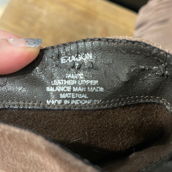 Steve Madden ERAGON Taupe Fringe Boots - Picture 9 of 10